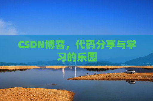 CSDN博客，代码分享与学习的乐园